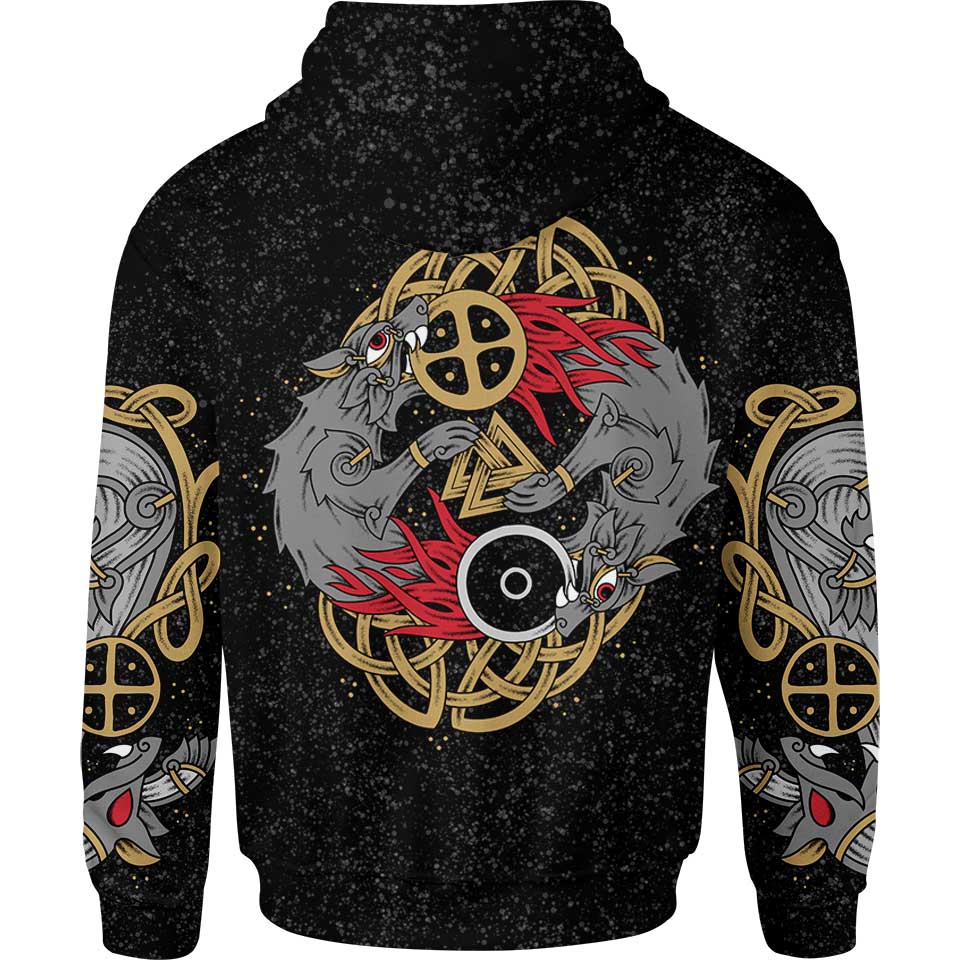 Skoll & Hati Zip Hoodie