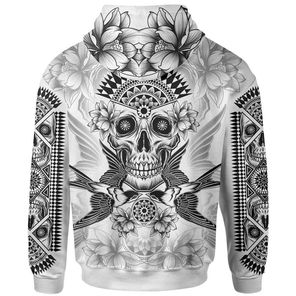 Tribal Tiger Zip Hoodie