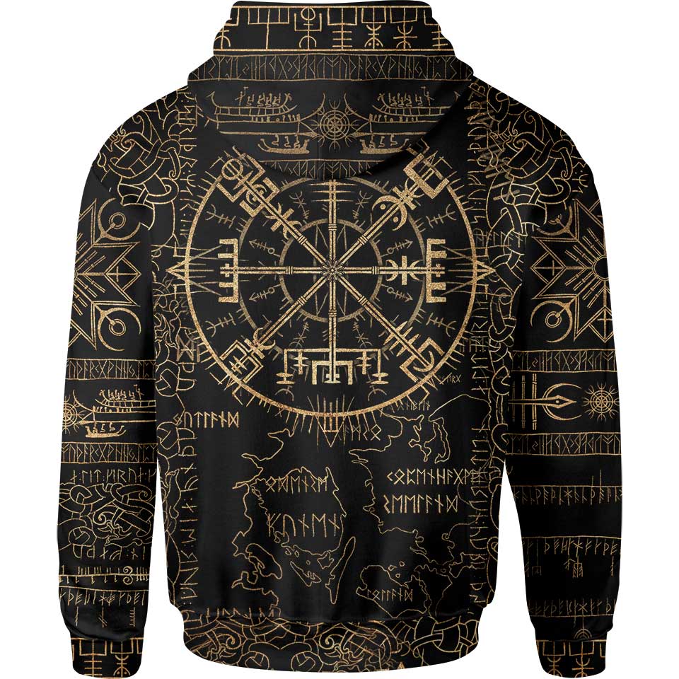 Vegvisir Zip Hoodie