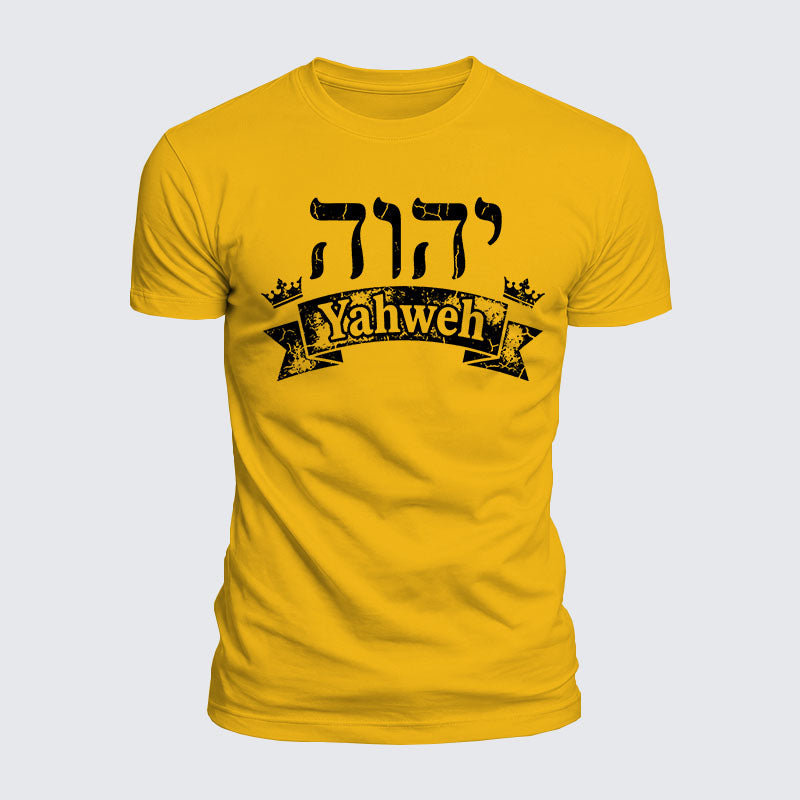 Luxe Mercerized Cotton Tee - Yahweh