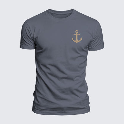 Luxe Mercerized Cotton Tee - Cross