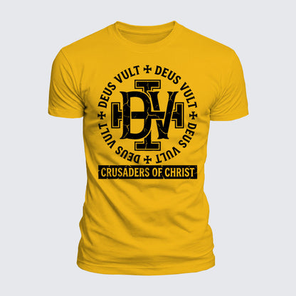 Luxe Mercerized Cotton Tee - Deus Vult