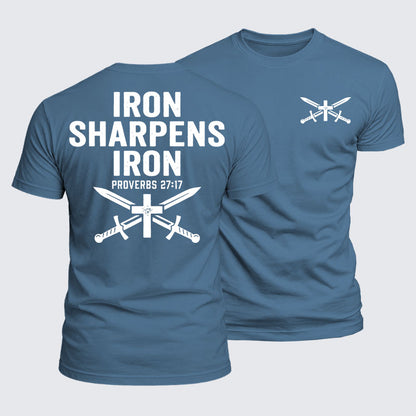 Luxe Mercerized Cotton Tee - Iron Sharpens Iron