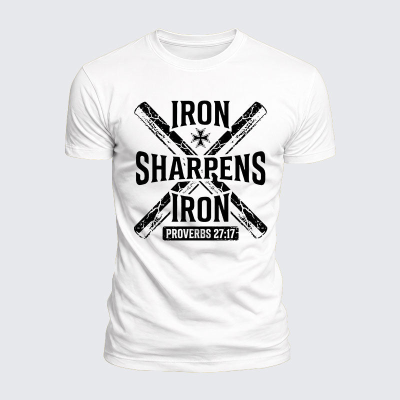 Luxe Mercerized Cotton Tee -  Iron Sharpens Iron