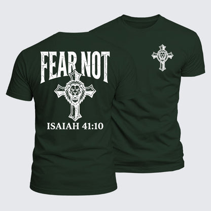Luxe Mercerized Cotton Tee - Fear Not Isaiah 41:10