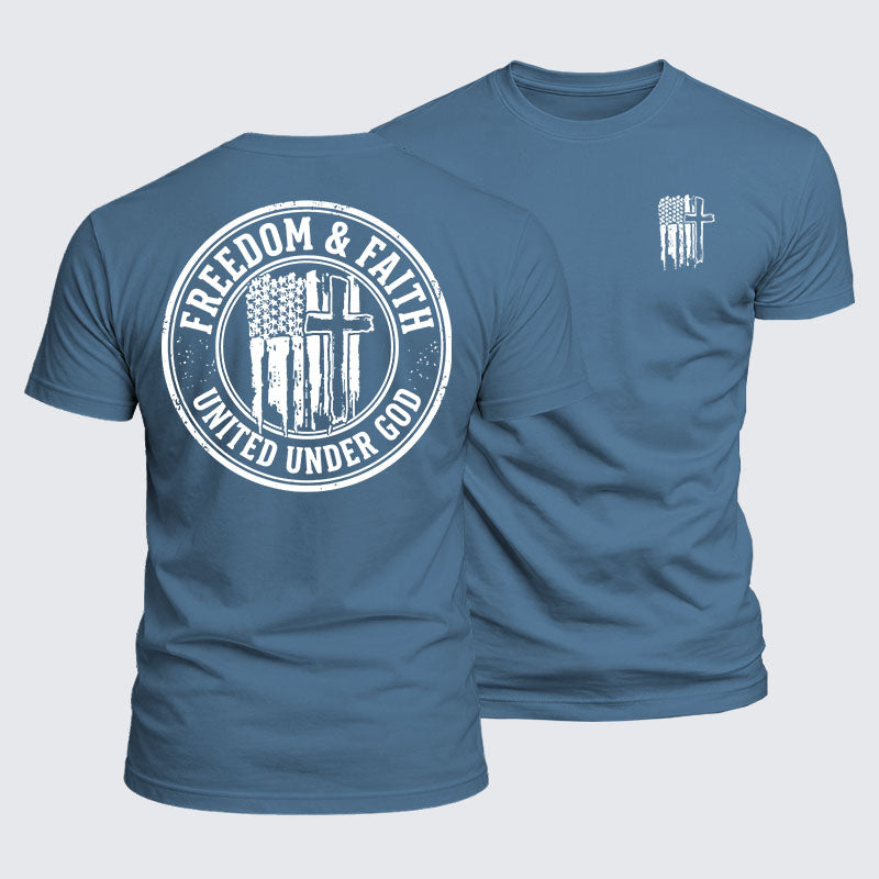 Luxe Mercerized Cotton Tee - Freedom