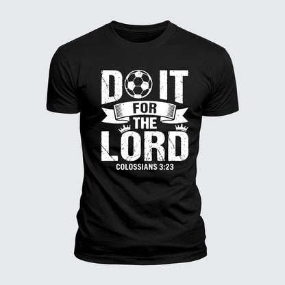 Luxe Mercerized Cotton Tee -  Do It For The Lord