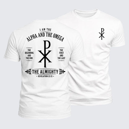 Luxe Mercerized Cotton Tee - Alpha And Omega