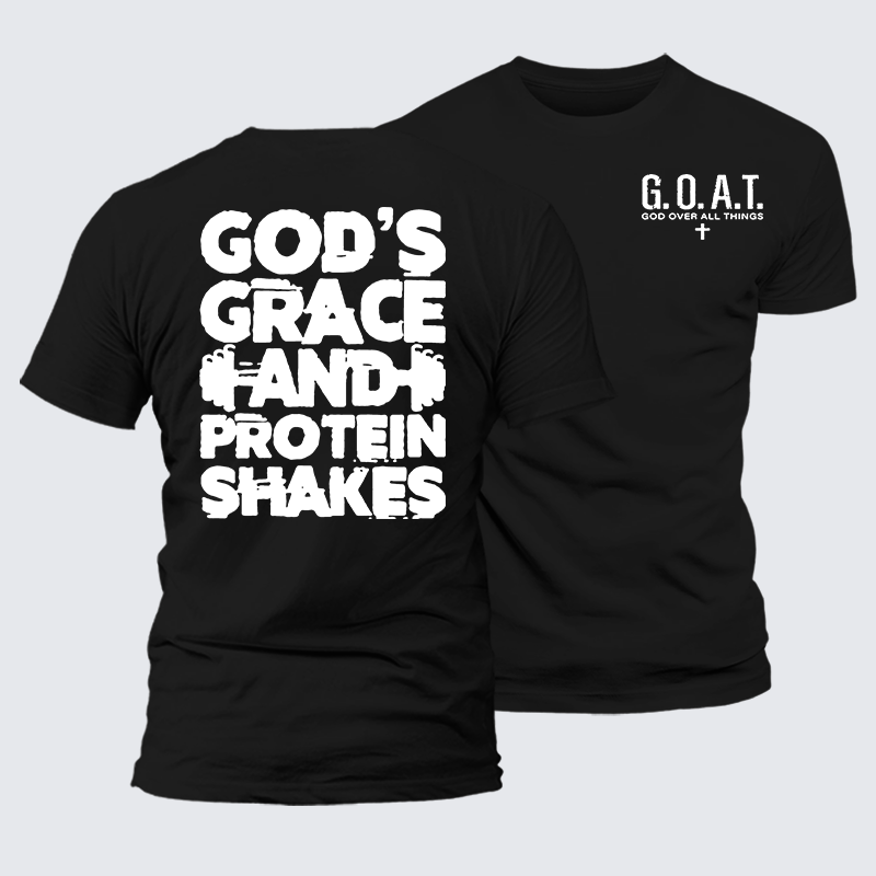 Luxe Mercerized Cotton Tee - Gym Faith