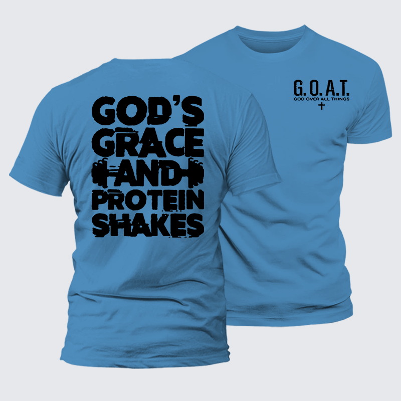 Luxe Mercerized Cotton Tee - Gym Faith