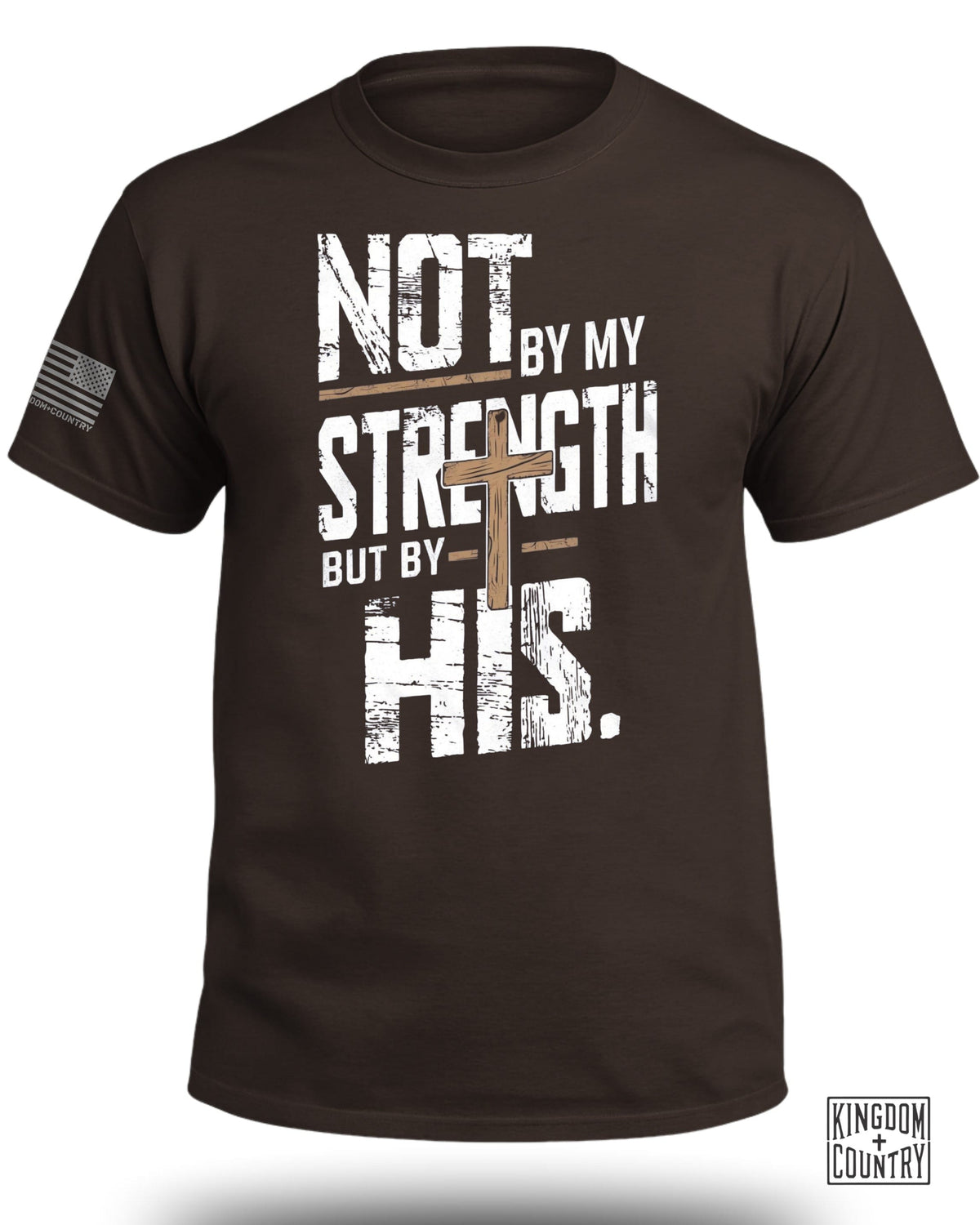 Not by My Strength Graphic T-Shirt
