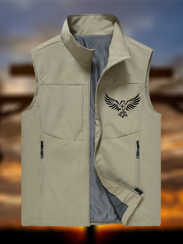 Wings Like Eagles Jesus God Christian Outdoor Quick-dry Vest