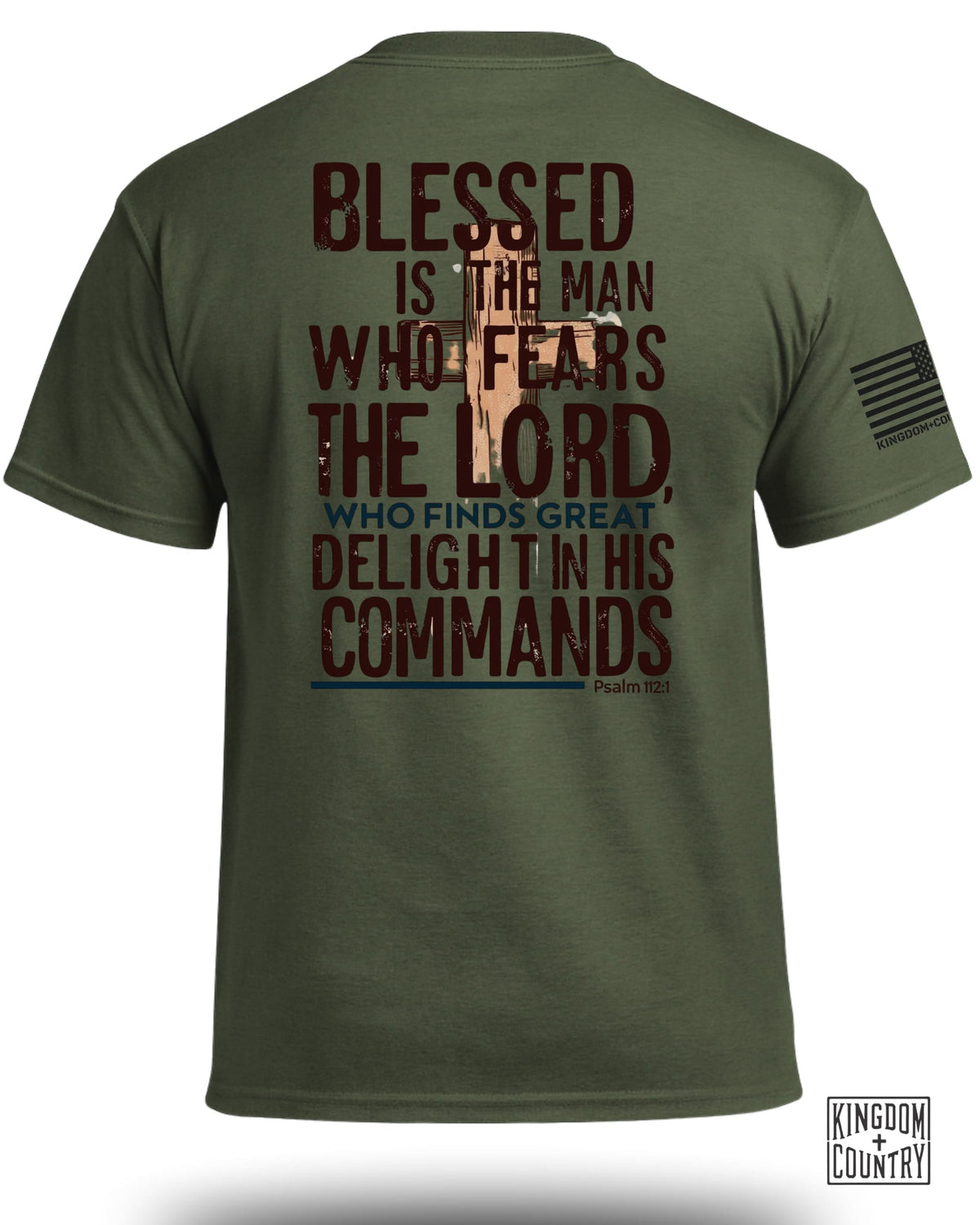 Blessed Is the Man Christian T-Shirt