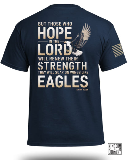 Hope In The Lord Isaiah 40:31 T-Shirt