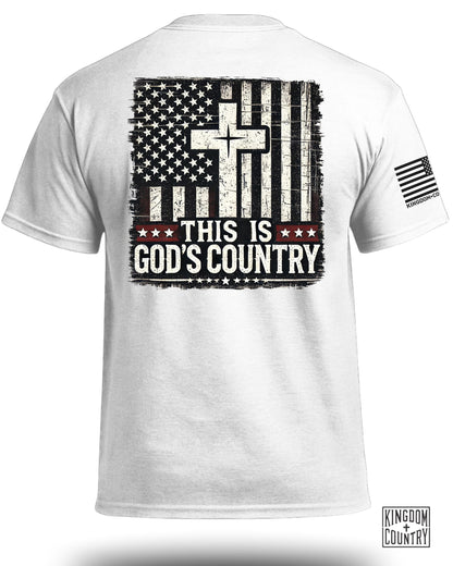 Patriotic This is Gods Country T Shirt