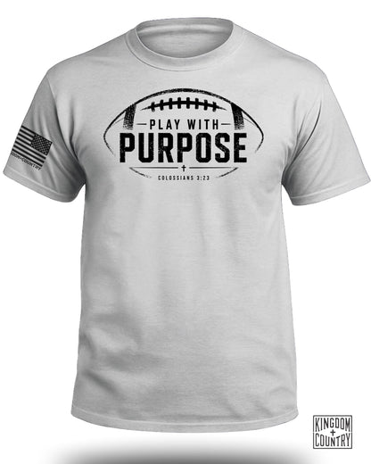 Play with Purpose - Football T-Shirt