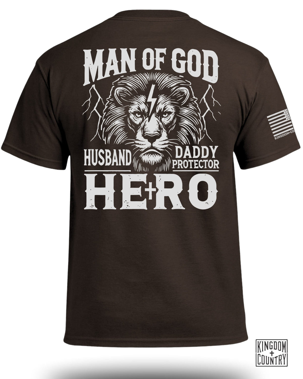 Man Of God Husband Daddy Hero T-Shirt