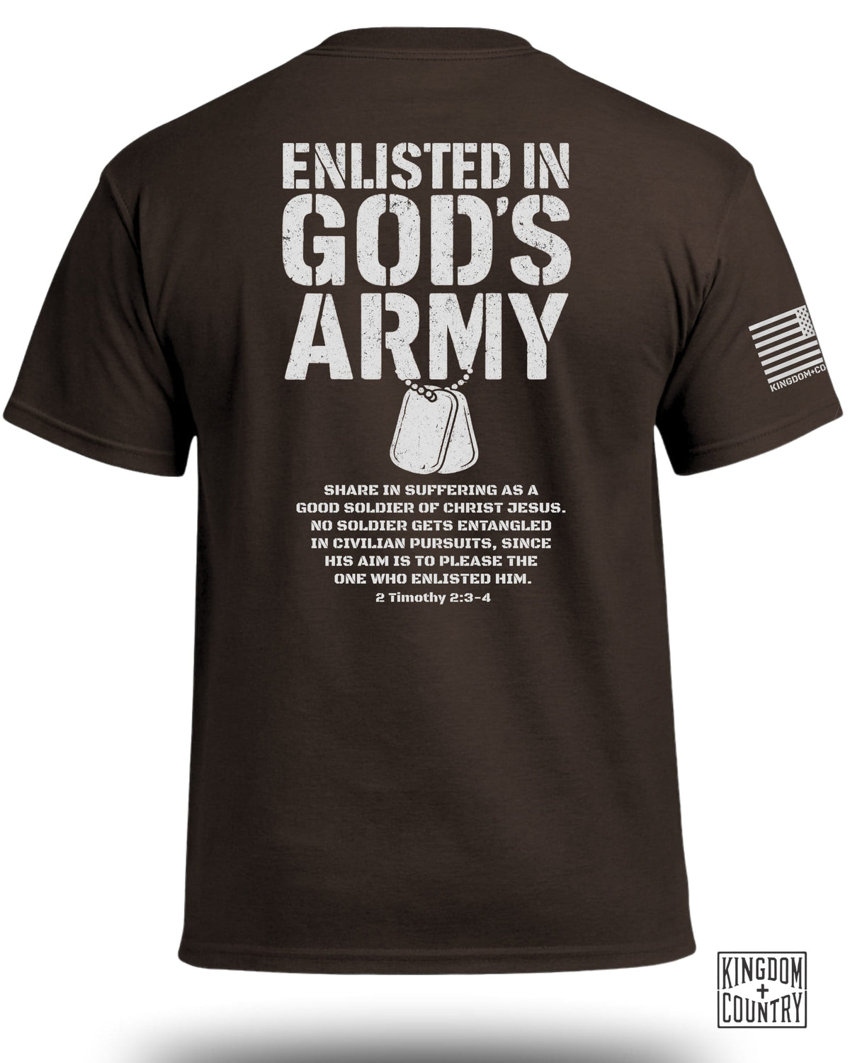 Enlisted In God's Army T-Shirt