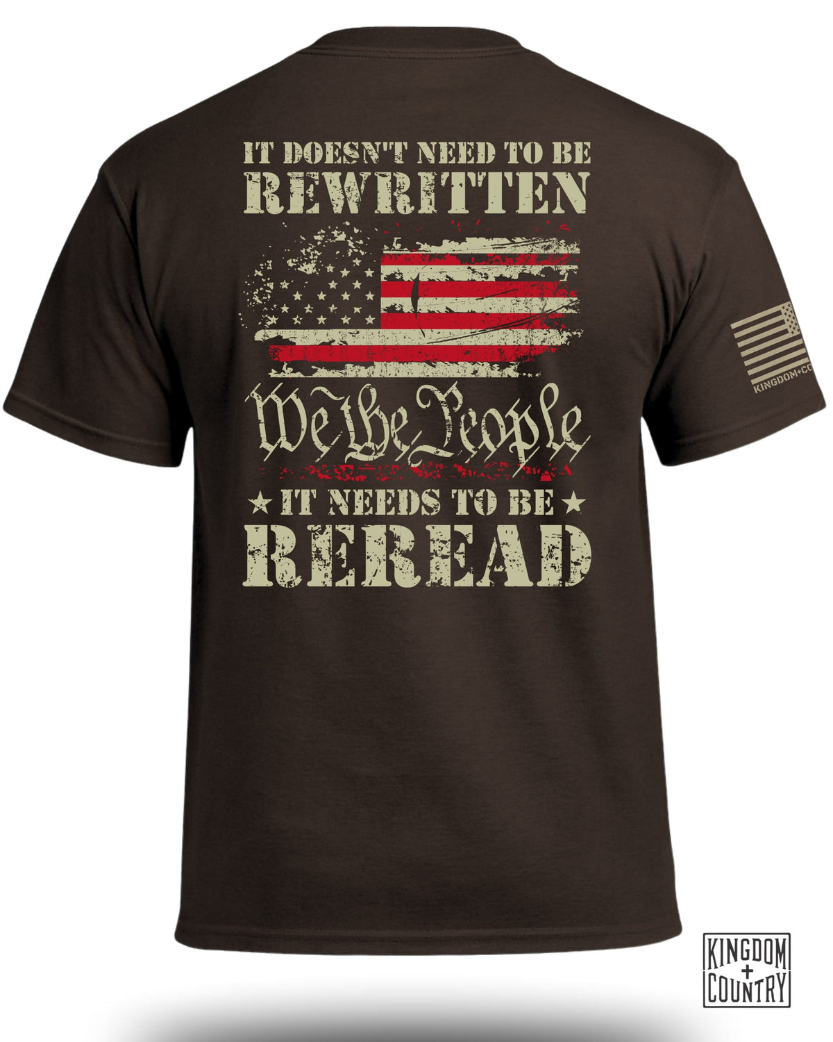 We The People American Flag T-Shirt
