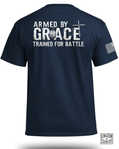Armed By Grace Trained For Battle T-Shirt