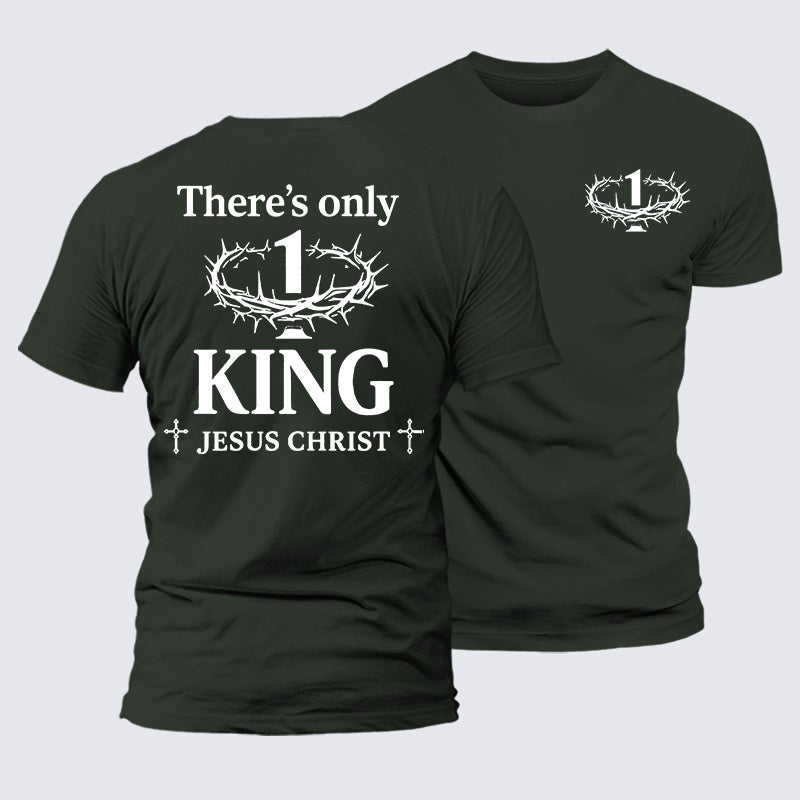 Luxe Mercerized Cotton Tee - There's Only King