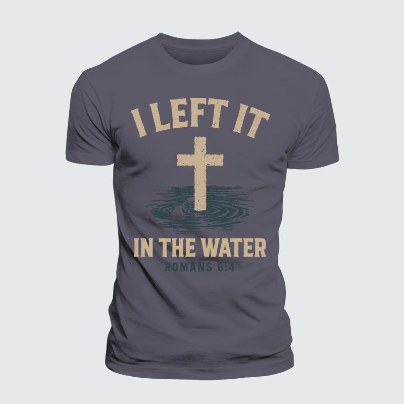 Luxe Mercerized Cotton Tee - I Left It In The Water