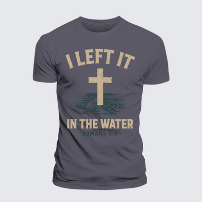 Luxe Mercerized Cotton Tee - I Left It In The Water