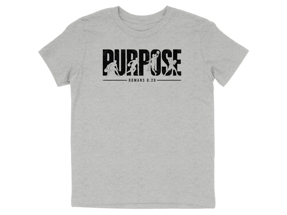 Romans 8:28 Basketball Youth T-Shirt
