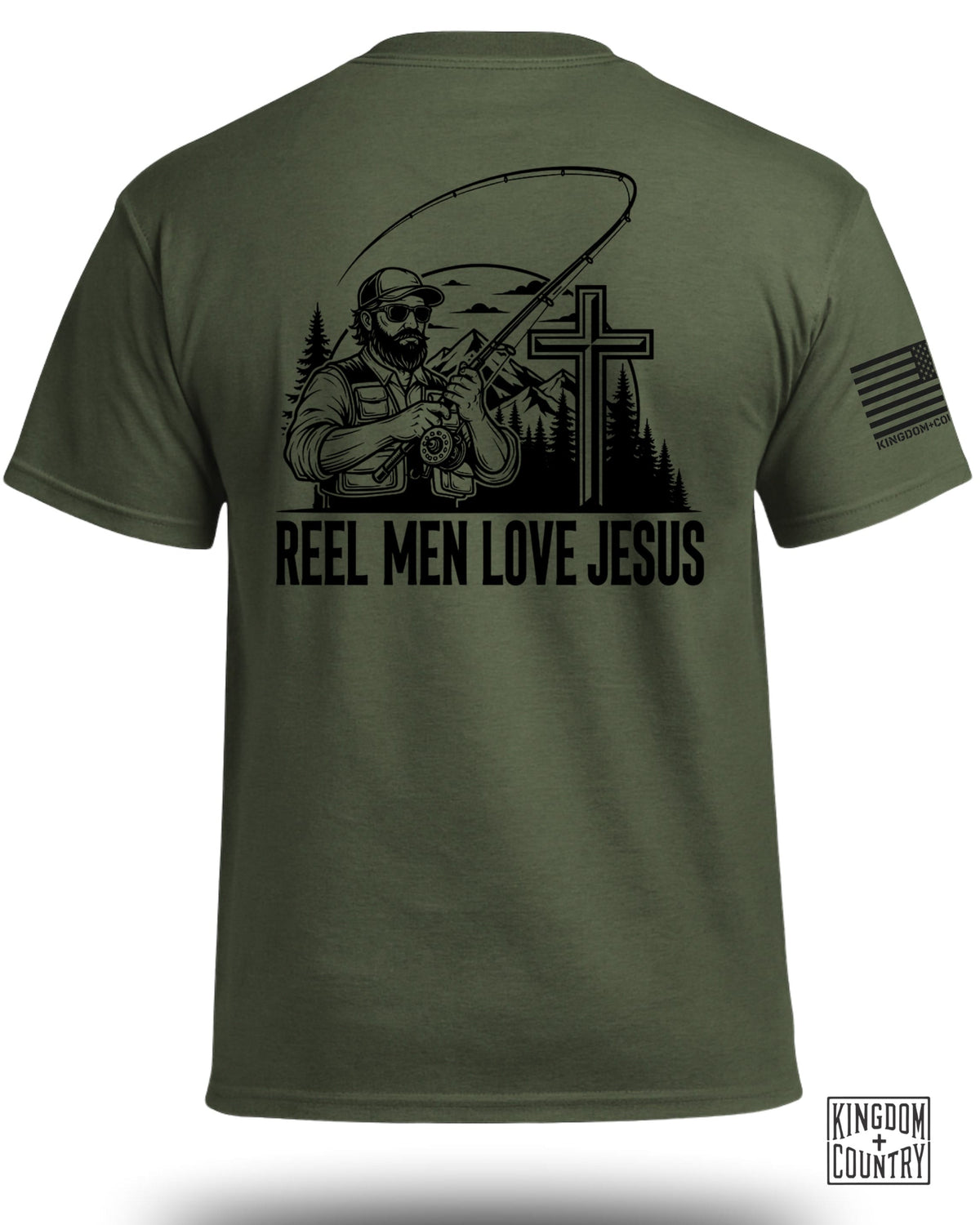 Reel Men Love Jesus T-Shirt