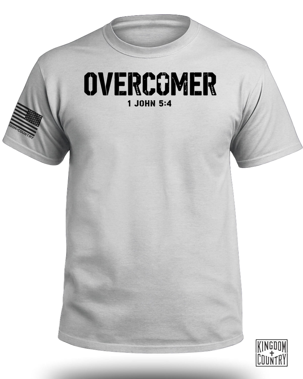 OVERCOMER 1 John 5:4 T-Shirt