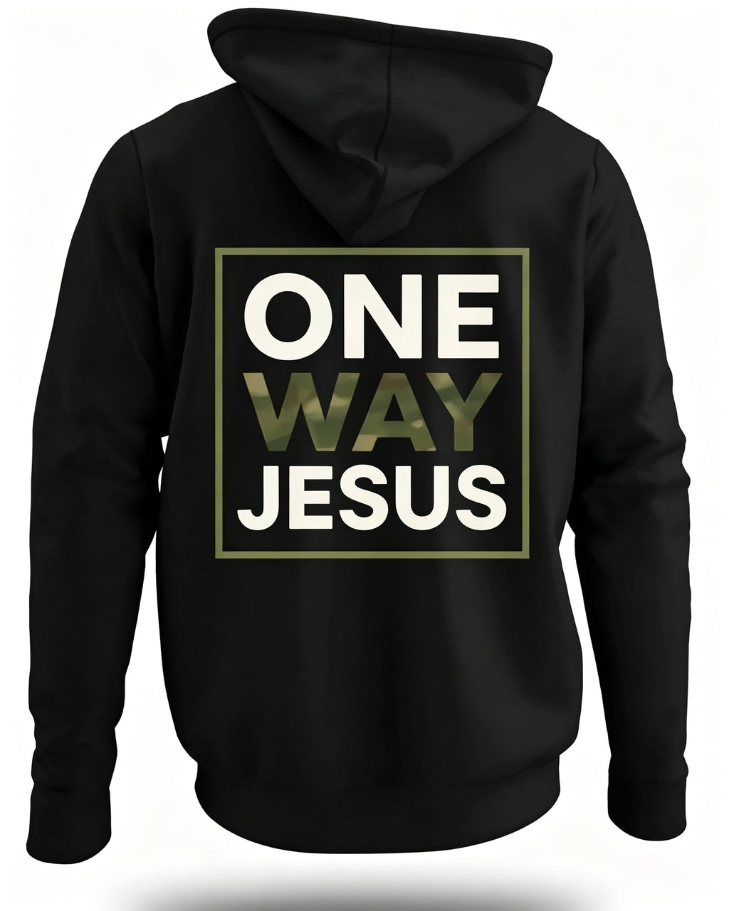 One Way Jesus Camo Hoodie