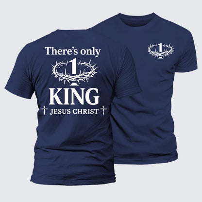 Luxe Mercerized Cotton Tee - There's Only King