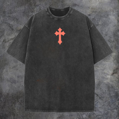 God Inspires Printed Men's Washed Tee