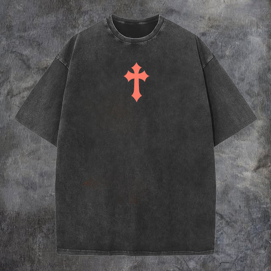 God Inspires Printed Men's Washed Tee
