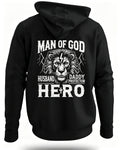 Man Of God Husband Daddy Hero Hoodie