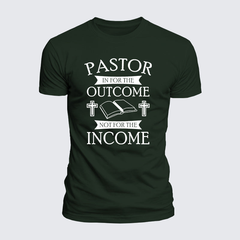 Luxe Mercerized Cotton Tee - Pastor In It For The Outcome