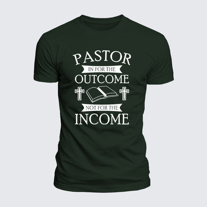 Luxe Mercerized Cotton Tee - Pastor In It For The Outcome