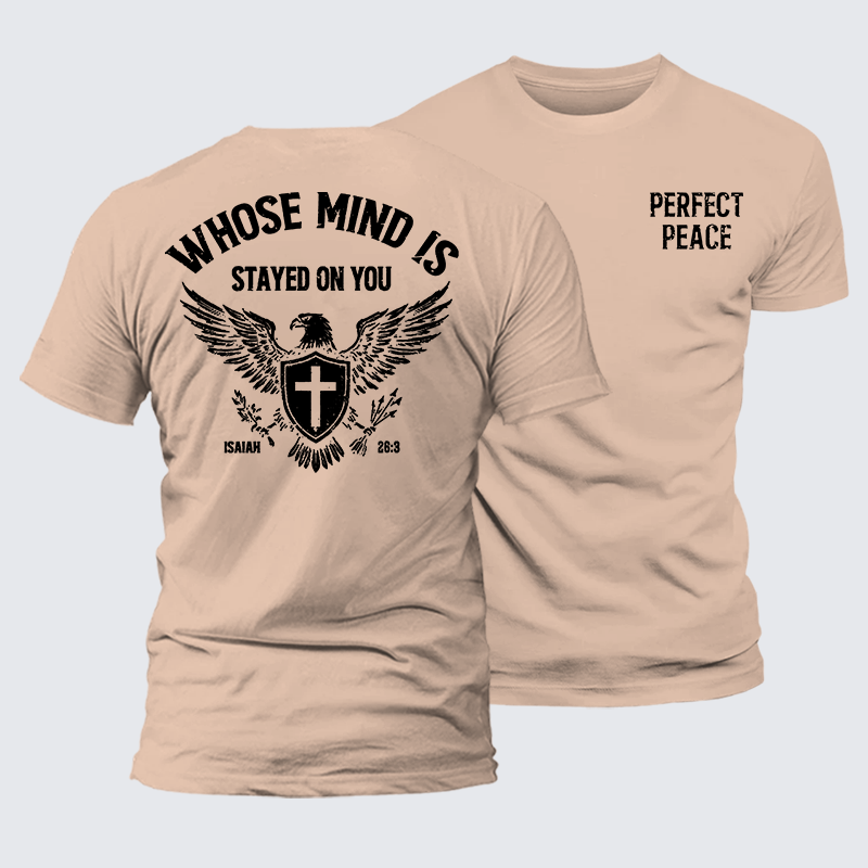 Luxe Mercerized Cotton Tee - Perfect Peace