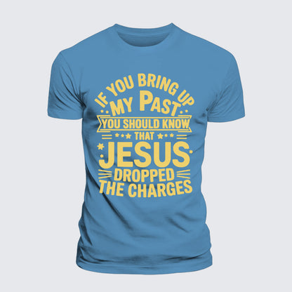 Luxe Mercerized Cotton Tee - Jesus Dropped