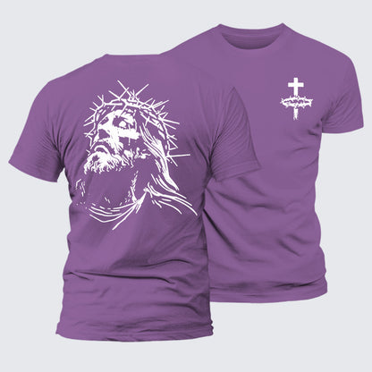Luxe Mercerized Cotton Tee - Vintage Crown of Thorns