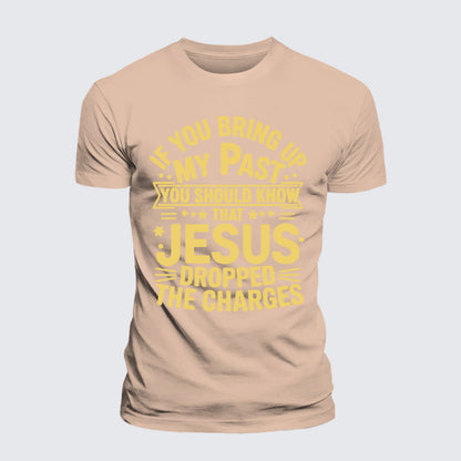 Luxe Mercerized Cotton Tee - Jesus Dropped