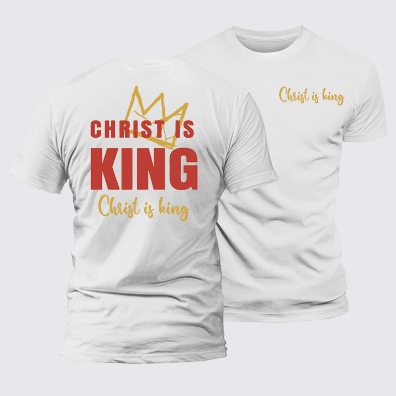 Luxe Mercerized Cotton Tee - Christ Is King