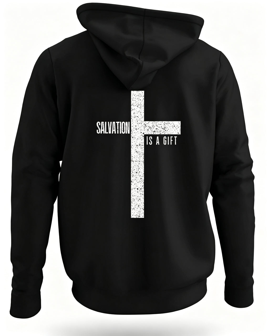 Salvation is a Gift Cross Hoodie