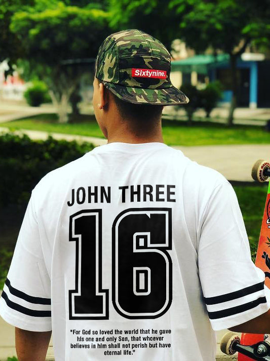 John Three 16 Printed Men's T-shirt