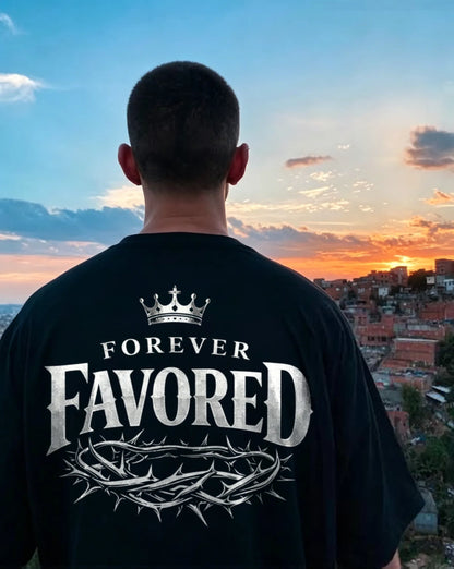 Forever Favored Printed Men's T-shirt