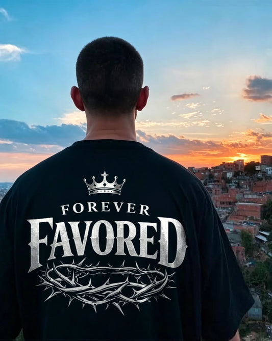 Forever Favored Printed Men's T-shirt