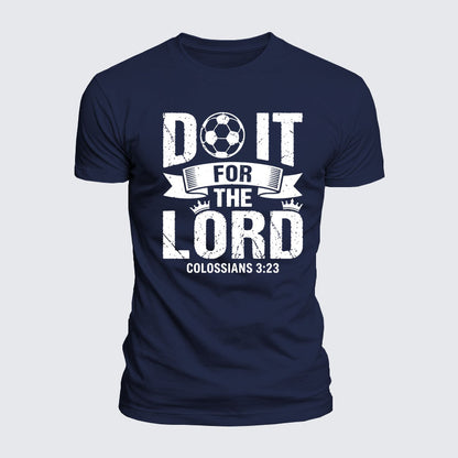 Luxe Mercerized Cotton Tee -  Do It For The Lord