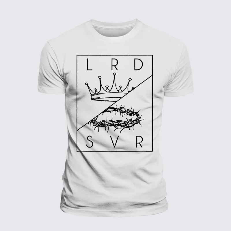 Luxe Mercerized Cotton Tee - Lord Savior
