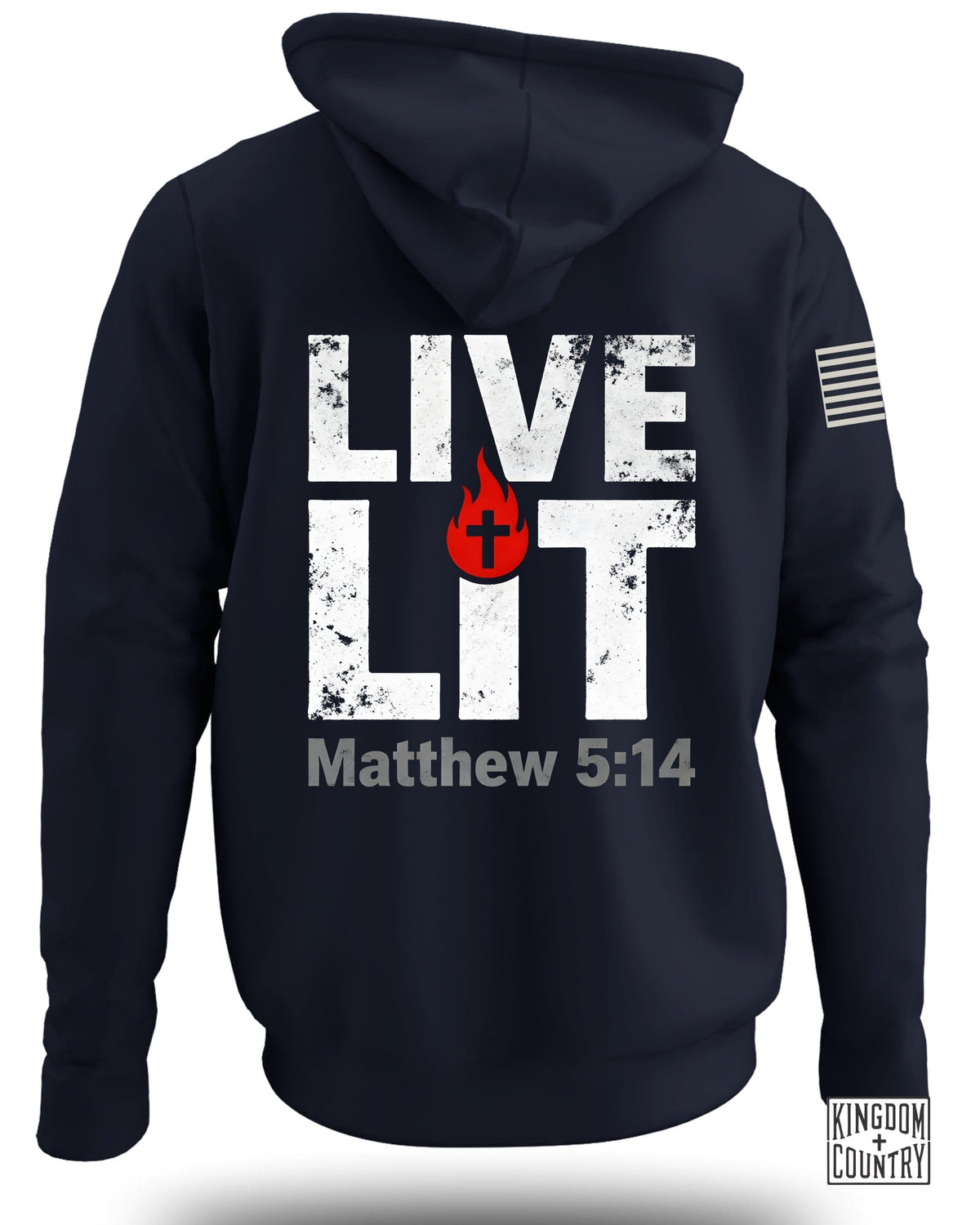 Live Lit Matthew 5:14 Hoodie