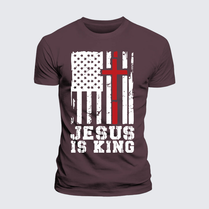Luxe Mercerized Cotton Tee - Jesus Is King